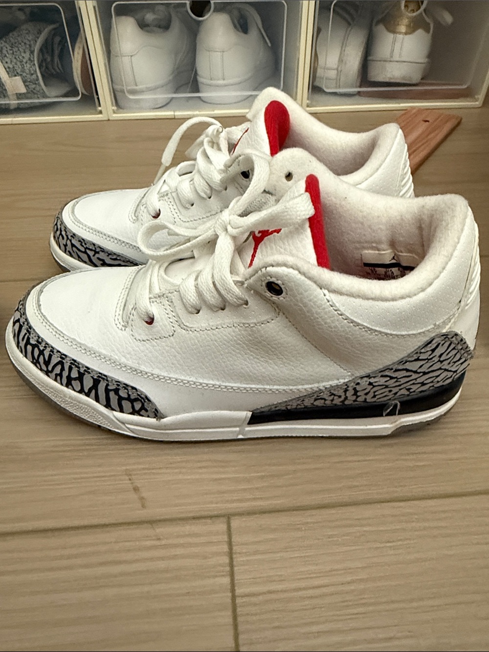 Air Jordan 3 Retro White Cement Sneakers